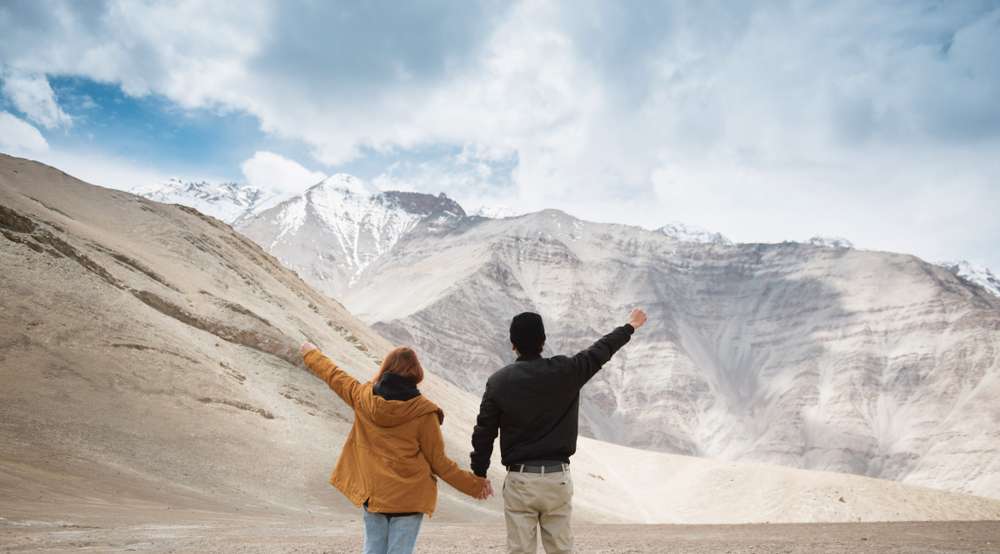 Happy Couples in Kashmir